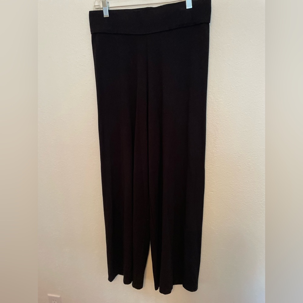 Claridge‎ And King Women’s Black Wide Leg Lounge Pants Size L